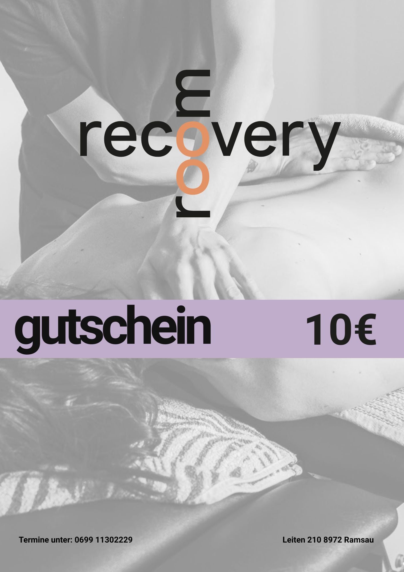 Recovery Room Gutschein 10€